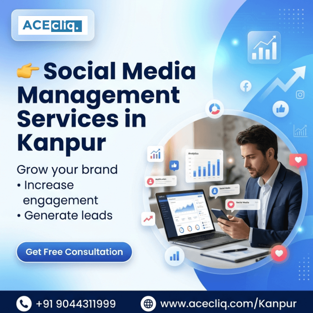 Social Media Management Services in Kanpur
