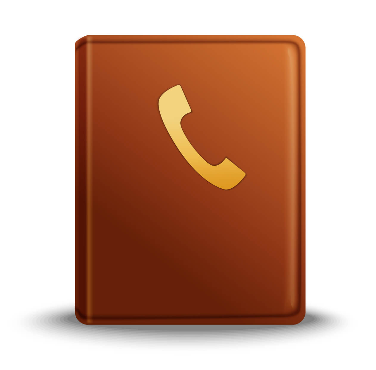 Phone directory vector