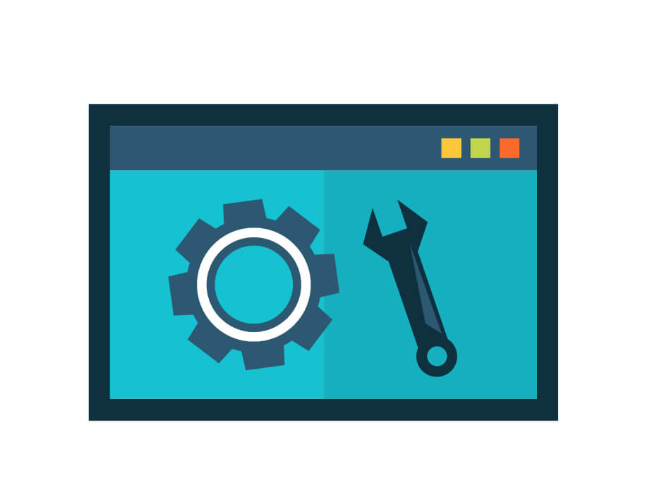 Web Development Icons Set website performance icon vector