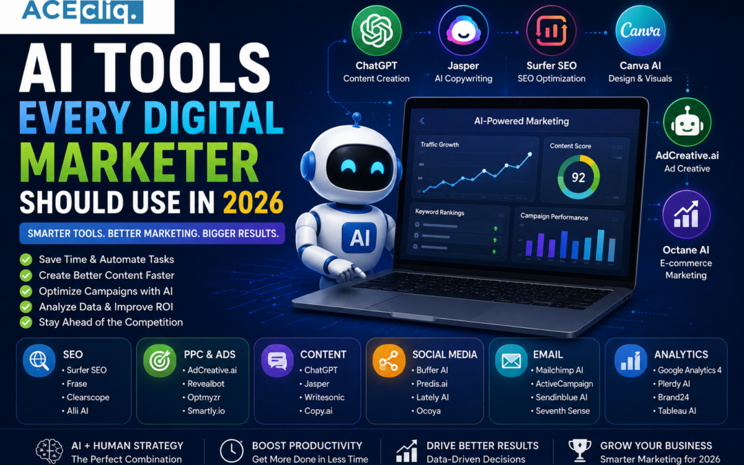 AI Tools For Every Digital Marketer in 2026